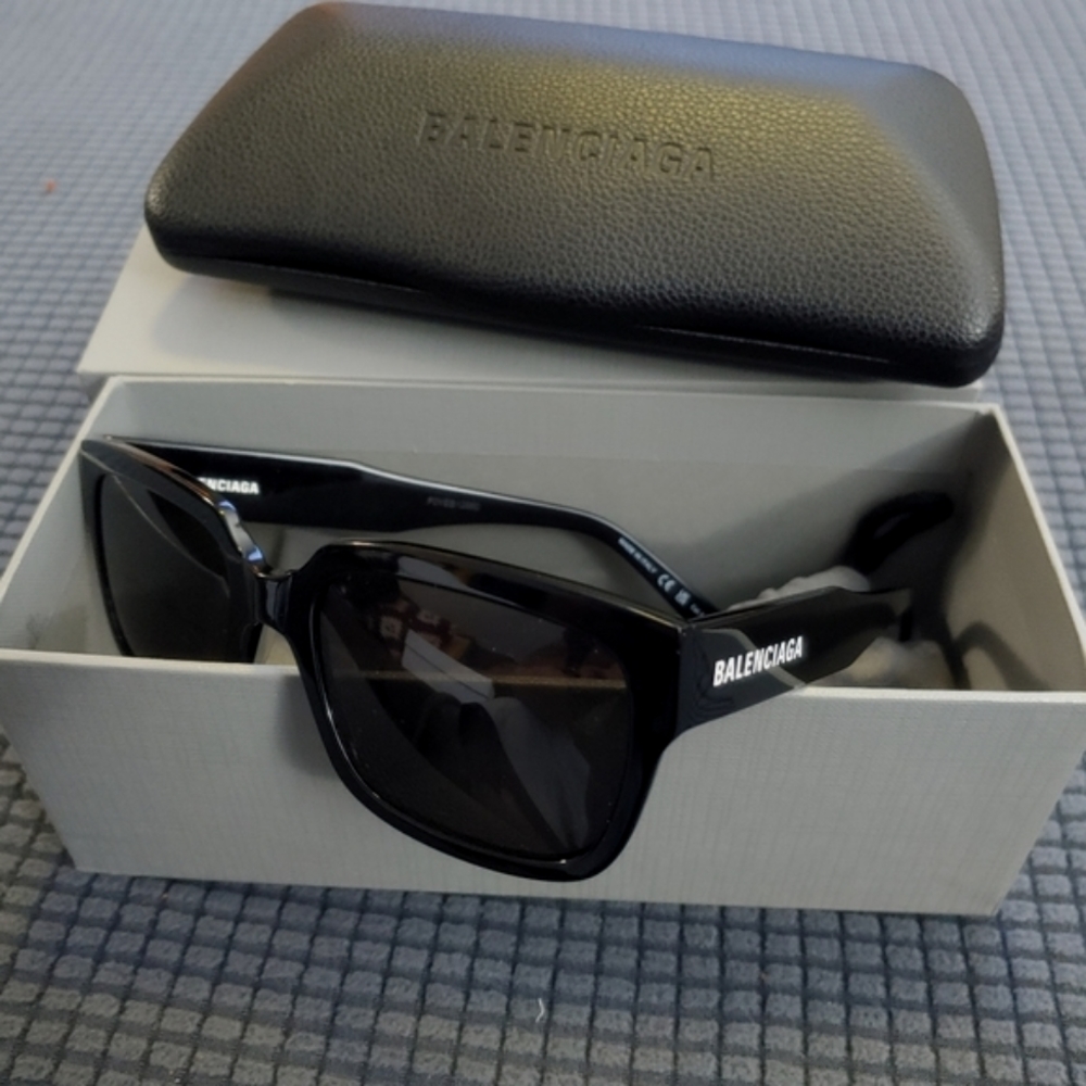 Balenciaga Logo Men's Shades